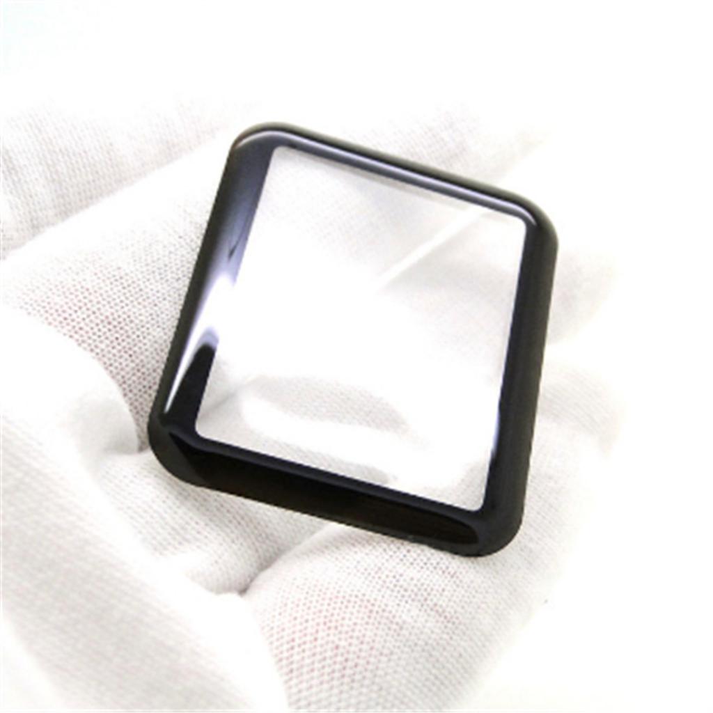 2 Pack 9H 3D Tempered Glass Screen Protector For iWatch Apple Watch 42MM