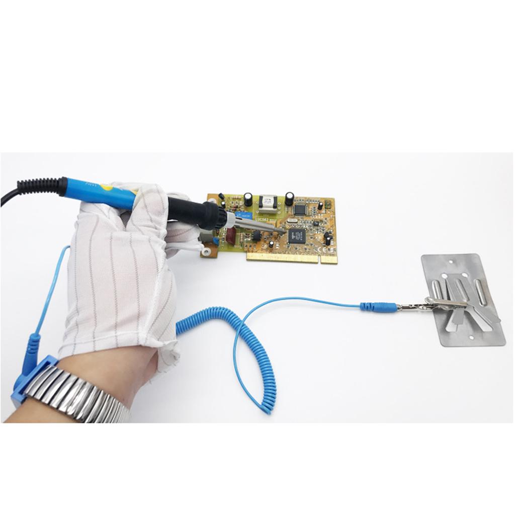Anti-Static ESD Wrist Strap Components Discharge Band with Grounding Wire