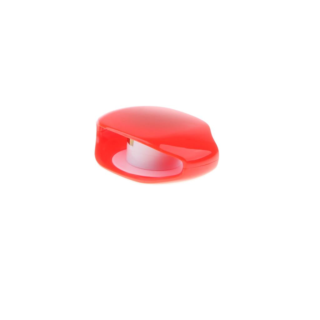 3xAutomatic Cable Winder Cord Organizer Holder for Headphones red