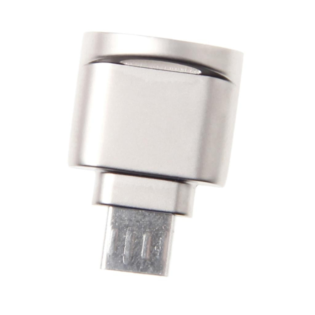 Aluminium Alloy Micro USB 3.1 OTG for Micro SD/TF Card Reader Adapter