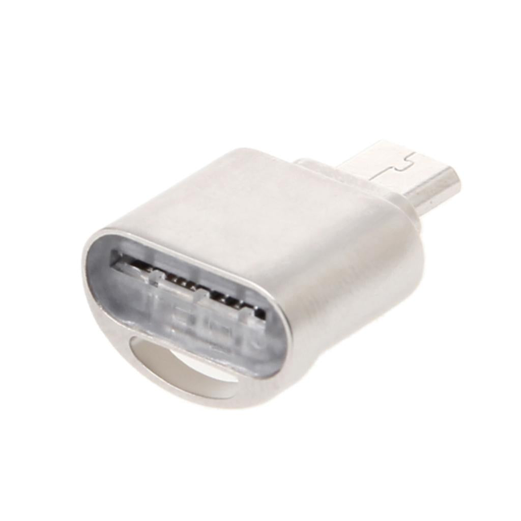 Aluminium Alloy Micro USB 3.1 OTG for Micro SD/TF Card Reader Adapter