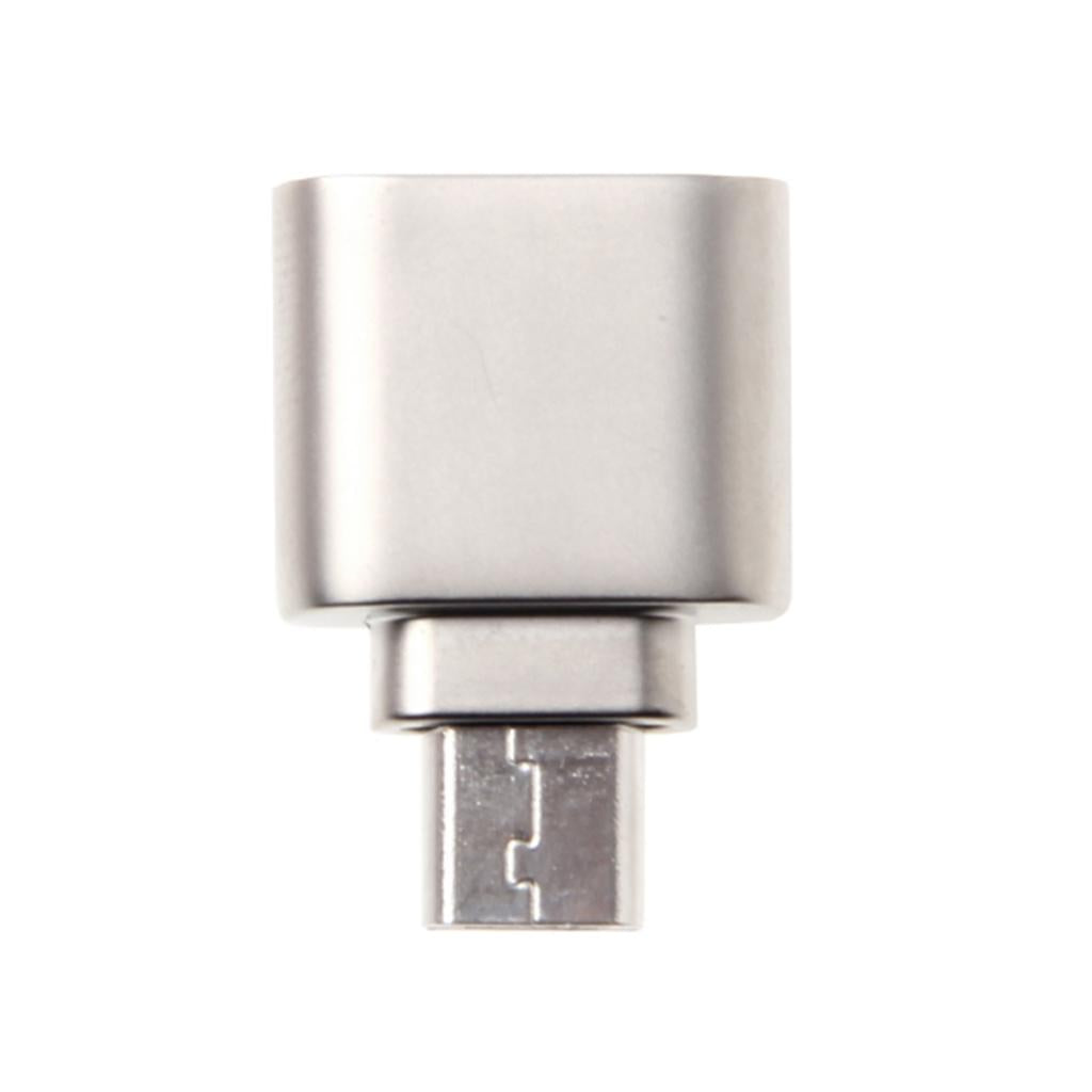 Aluminium Alloy Micro USB 3.1 OTG for Micro SD/TF Card Reader Adapter