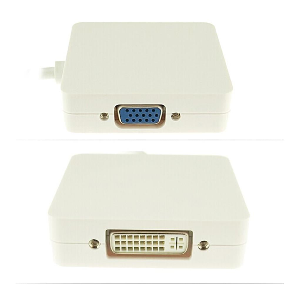 3 in 1 Mini DP Display Port to HDMI / DVI / VGA Display Port Cable Adapter