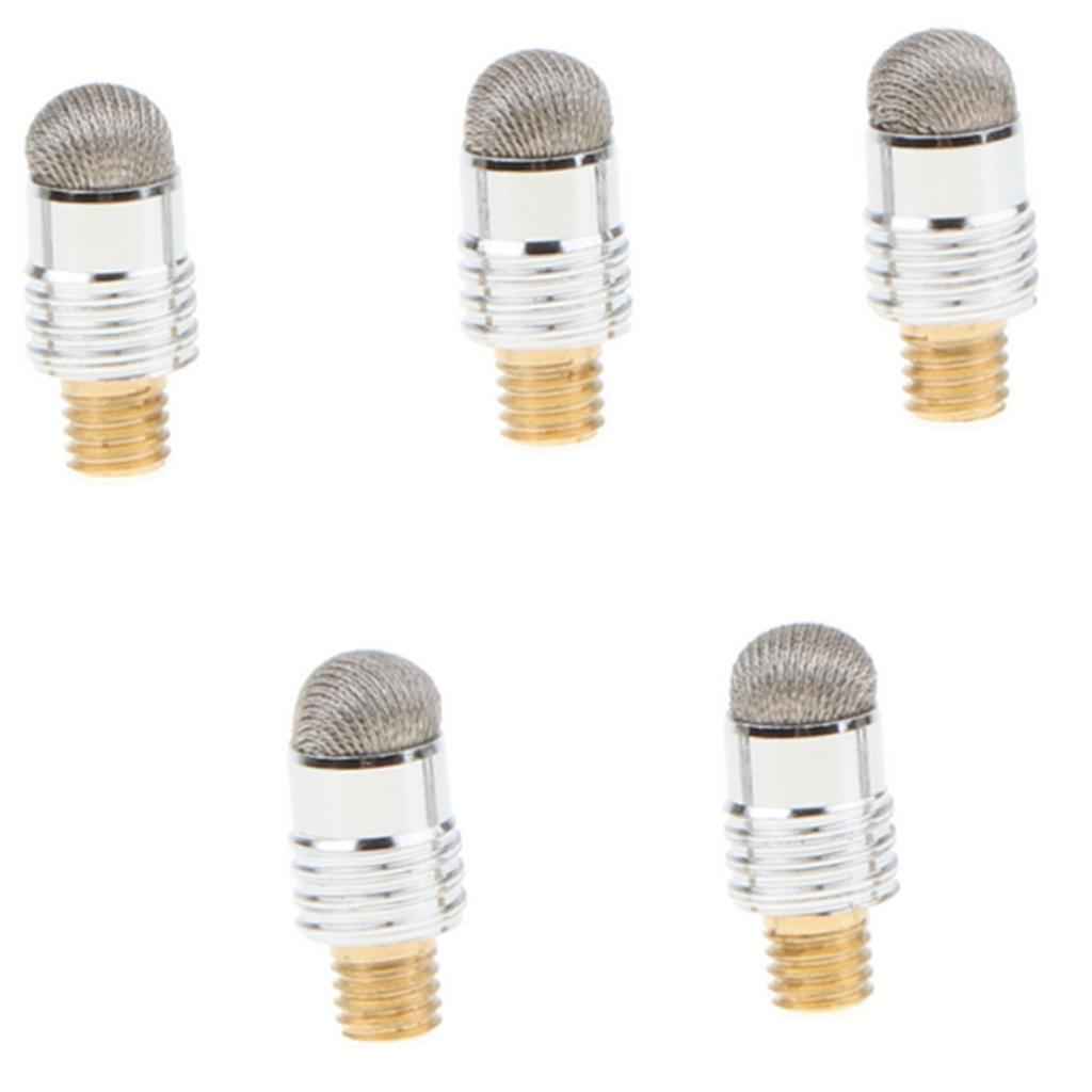 5 Pieces 2 in 1 Replacement Fiber Tips for Capacitive Stylus Pens Diameter 6.0mm