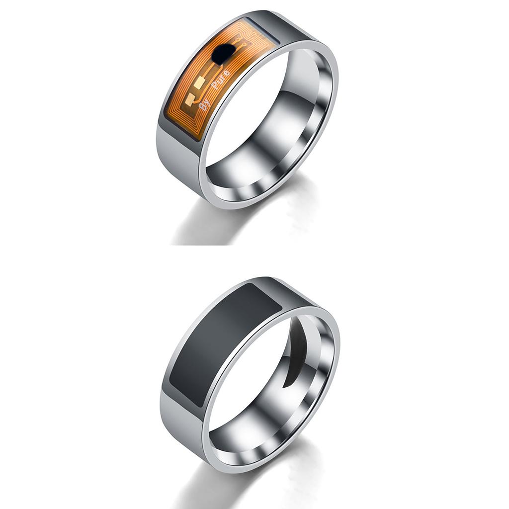 2xNFC Smart Rings Magic Wearable Multifunctional for Android IOS Phones US9