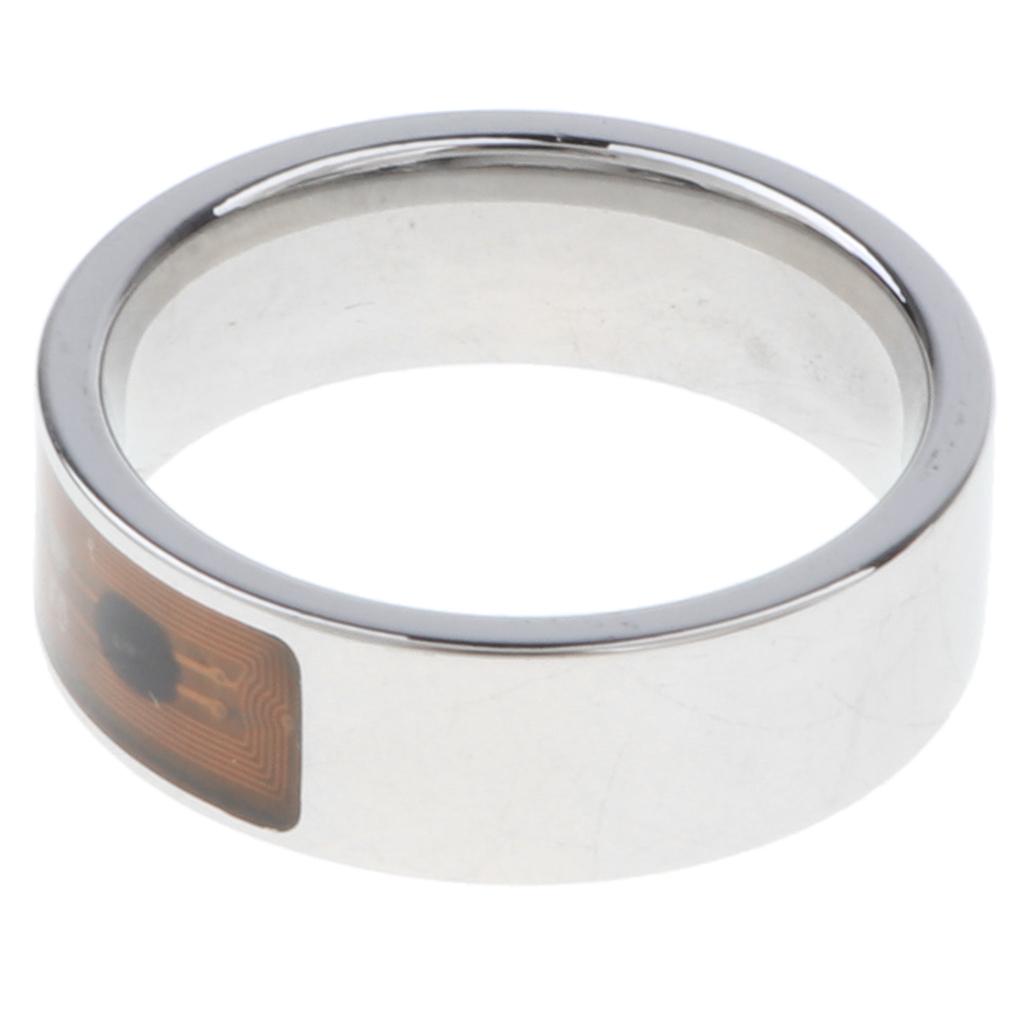 3xNFC Smart Rings Magic Wearable Multifunctional for Android IOS Phones US12