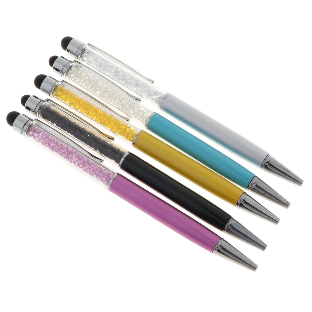 5pcs Pens Universal For Smart Phone Tablet PC Stylus Crystal Touch Screen
