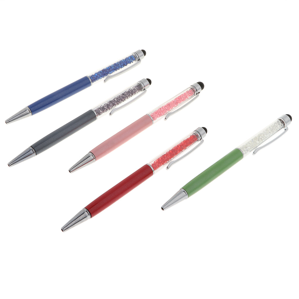 5pcs Pens Universal For Smart Phone Tablet PC Stylus Crystal Touch Screen