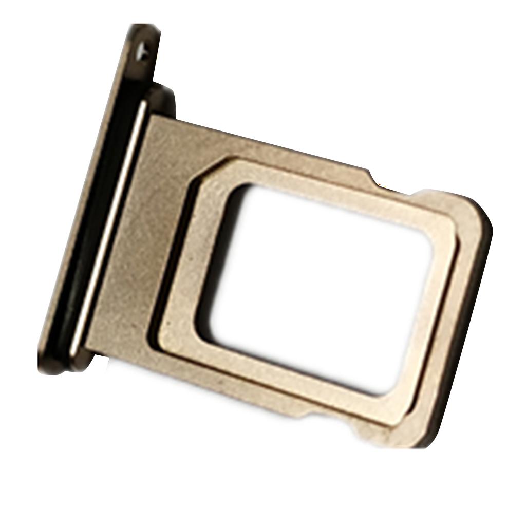 2xPhone Dual Sim Card Holder Slot Tray Replacement for iPhoneXs Max gold