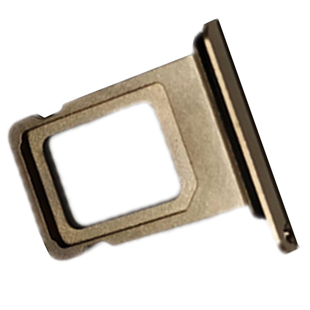 2xPhone Dual Sim Card Holder Slot Tray Replacement for iPhoneXs Max gold