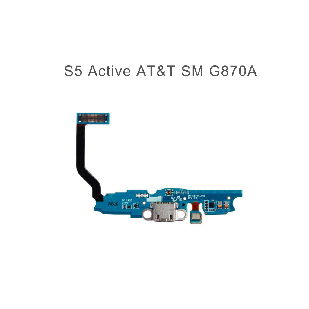 Charging Port Cable Replacement for Samsung Galaxy S5 Active AT&T SM G870A