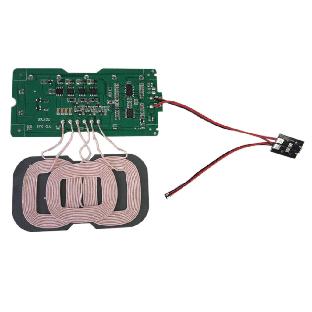 5W Wireless Charger PCBA Circuit Board 3 Coil Wireless Charging Pad DIY