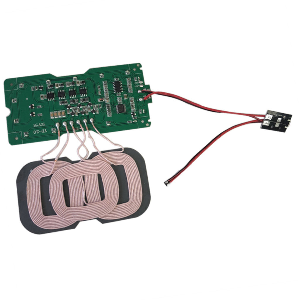 5W Wireless Charger PCBA Circuit Board 3 Coil Wireless Charging Pad DIY