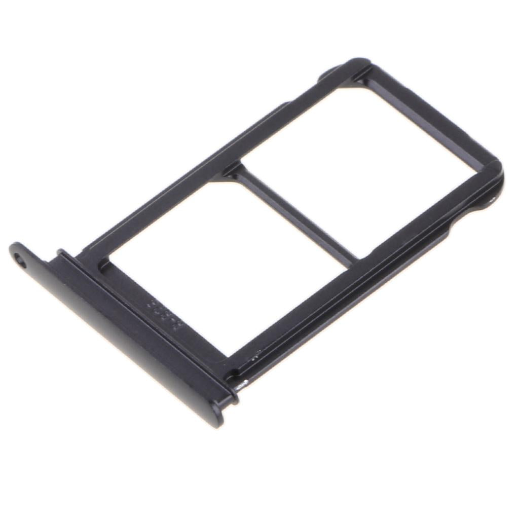 3xDual SIM Card Slot Tray Holder Replacement Part for Huawei P20 Black