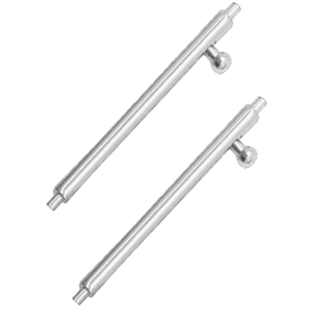 4xStainless Steel Quick Release Watch Strap Spring Bars 15-23mm Pin Links 18MM