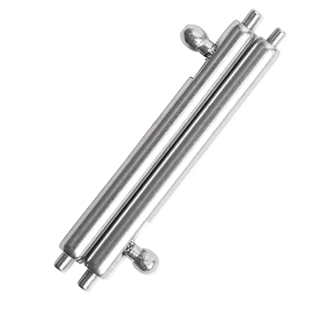 2xStainless Steel Quick Release Watch Strap Spring Bars 15-23mm Pin Links 18MM
