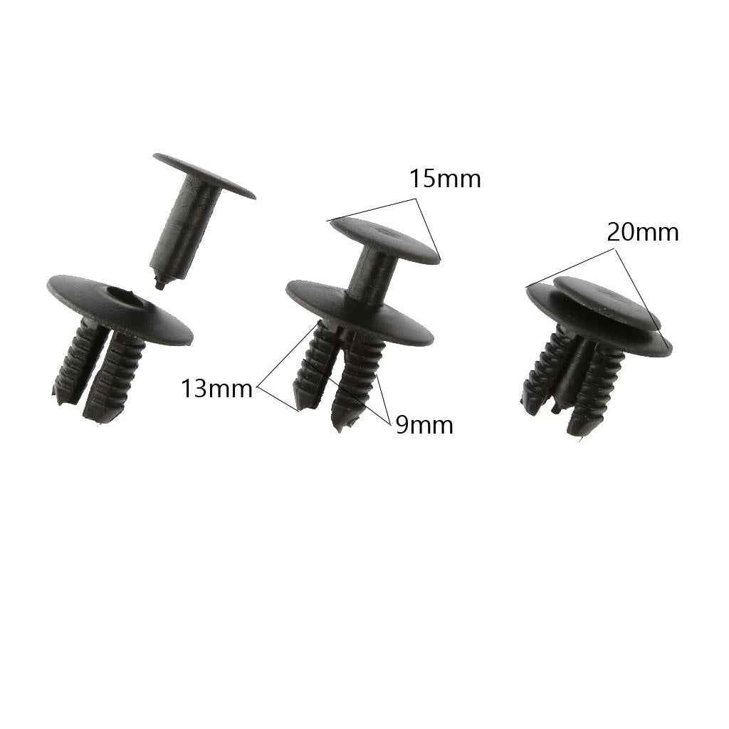 30pcs 8mm Trim Clips Rivets Retainer Clips Fasteners for BMW 51471911992