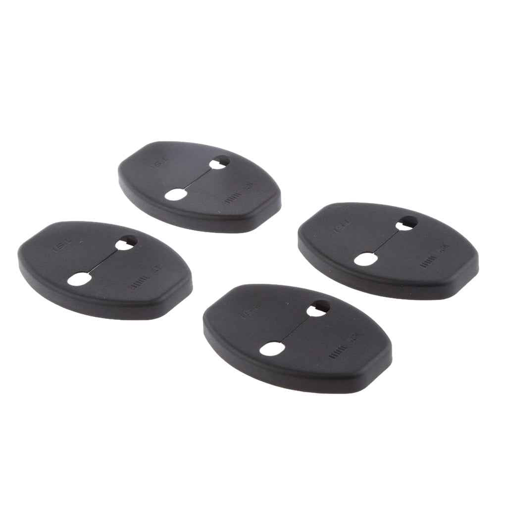 Car Door Lock Protective Cover Kit For Jetta Lavida Beetle CC Pack of 4
