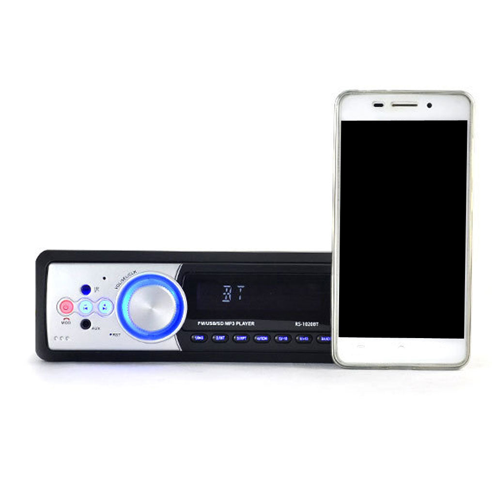 1020BT Bluetooth Car Audio Stereo FM/USB/SD/MP3 Player 1DIN 12V