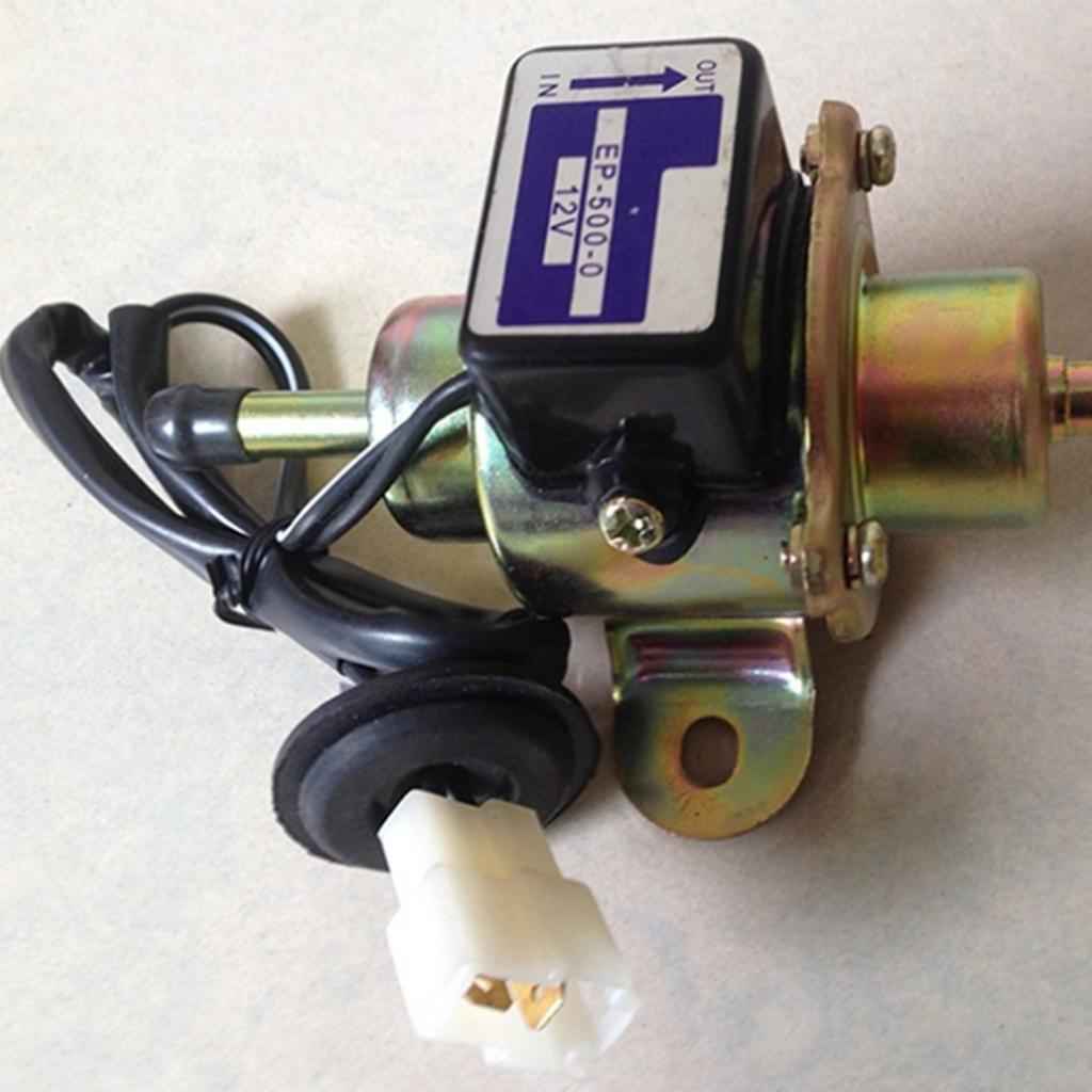 Universal 4-7psi Heavy Duty Low Pressure Electronic Fuel Pump with for Carburetor Engine 12 Volts E8012S E8016S EP12S FD0002