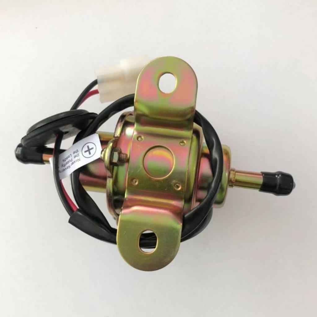 Universal 4-7psi Heavy Duty Low Pressure Electronic Fuel Pump with for Carburetor Engine 12 Volts E8012S E8016S EP12S FD0002