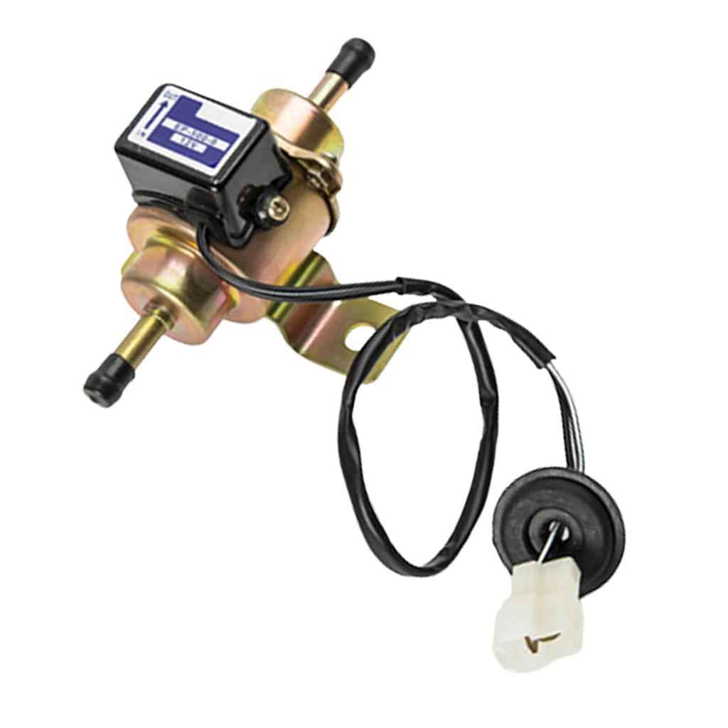 Universal 4-7psi Heavy Duty Low Pressure Electronic Fuel Pump with for Carburetor Engine 12 Volts E8012S E8016S EP12S FD0002