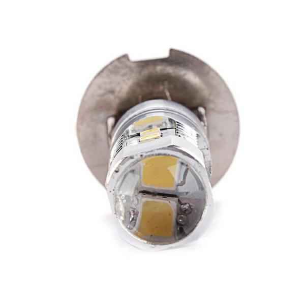 2PCS H3 2323 10SMD 12V-24V 6500K LED Car Signal Reverse Lights Bulbs White
