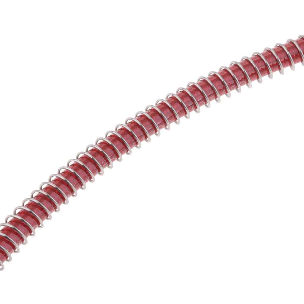 45cm Red Universal Motorcycle Brake Braided Hose Line Pipe