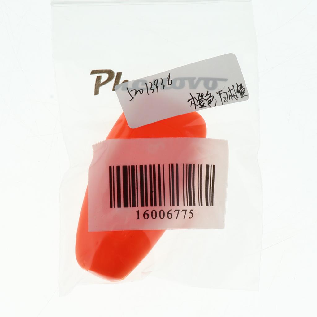 4x3 Buttons Remote Key Silicone Case Cover For Ford Fiesta C-Max Mondeo Orange