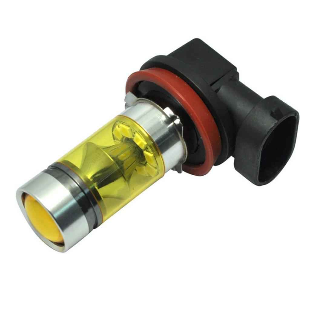 2 Pieces H11 H8 H9 2323 20LED 100W Car Fog Driving DRL Light  4300K Yellow