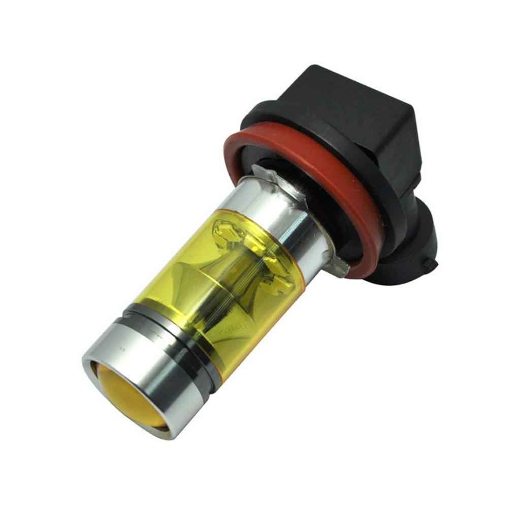 2 Pieces H11 H8 H9 2323 20LED 100W Car Fog Driving DRL Light  4300K Yellow