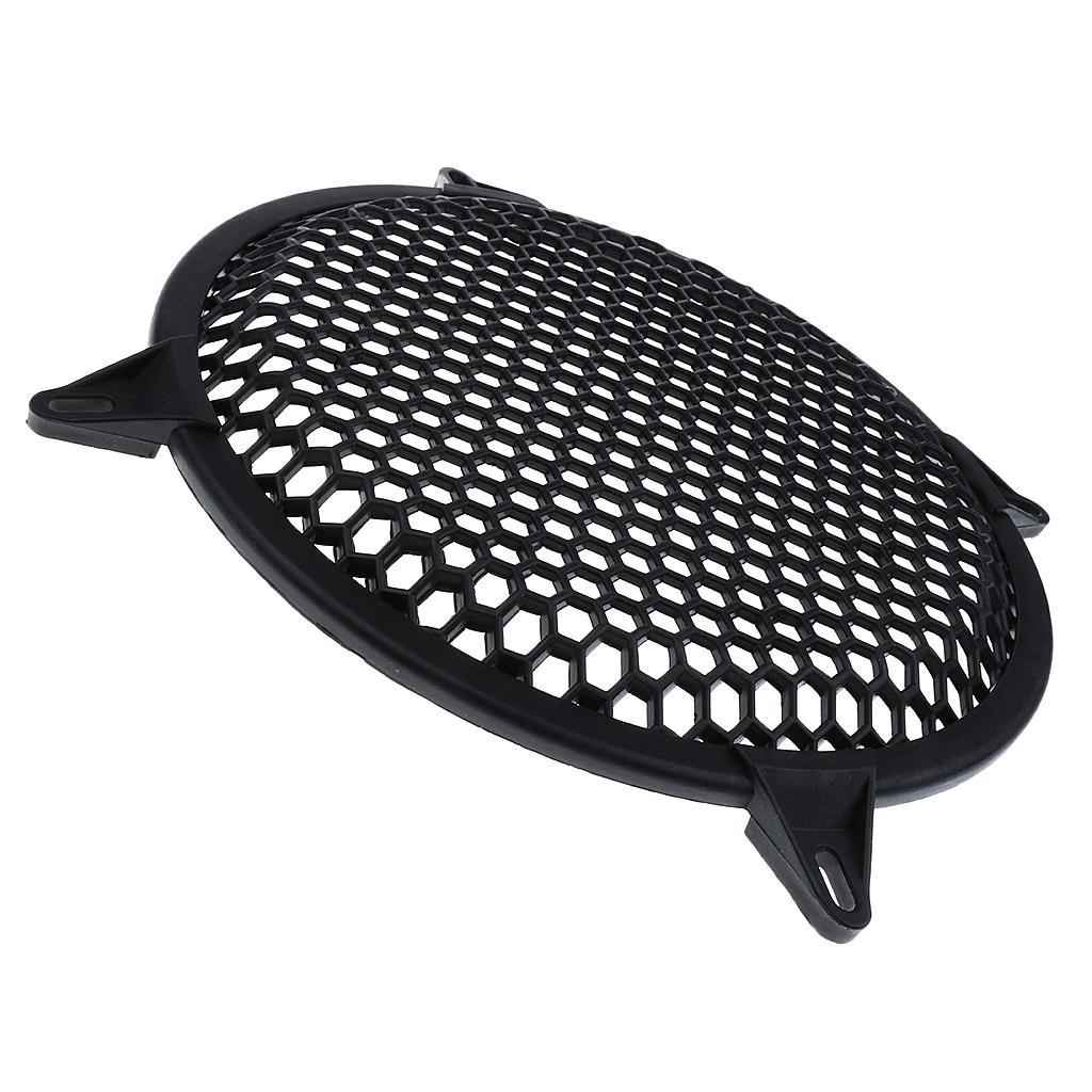 10'' Plastic Speaker Subwoofer Mesh Grill Cover Home Car Audio Parts