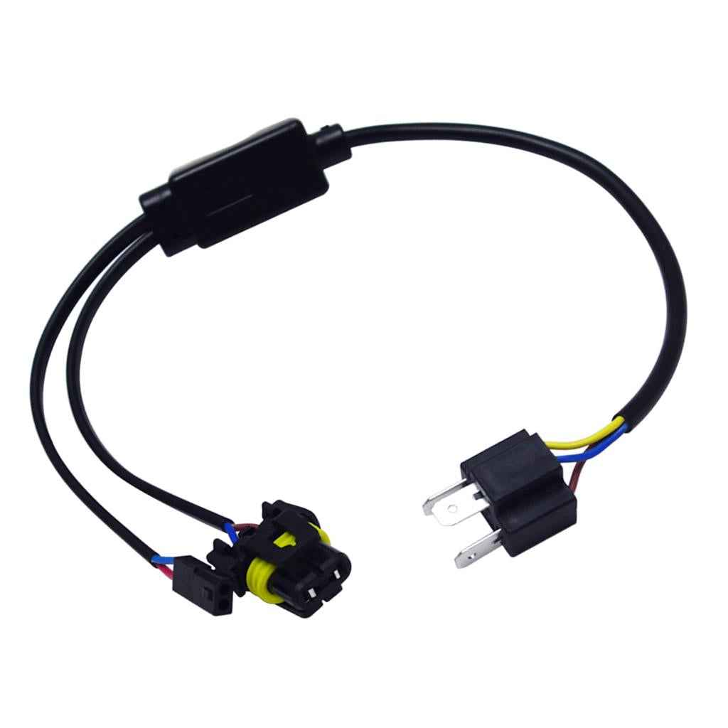 Durable Light Bulb Lamp H4 9003 HB2 Wiring Controllers Relay Harness Xenon HID