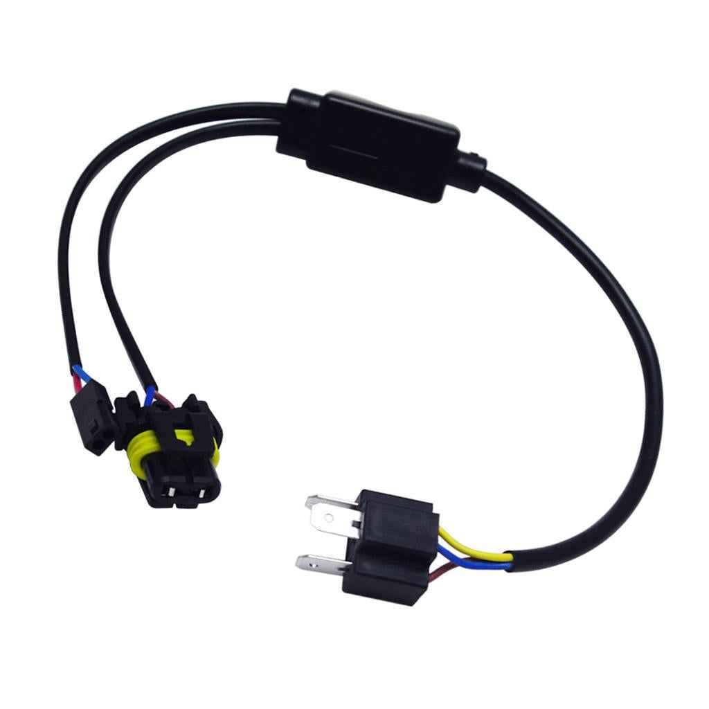 Durable Light Bulb Lamp H4 9003 HB2 Wiring Controllers Relay Harness Xenon HID