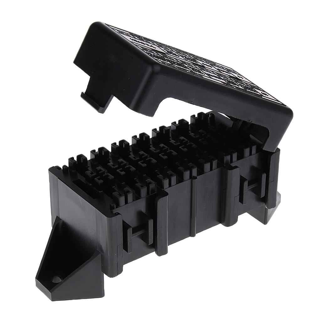 Automotive Car Boat 14Way Middle ATO ATC Blade Fuse Box Block with Terminals