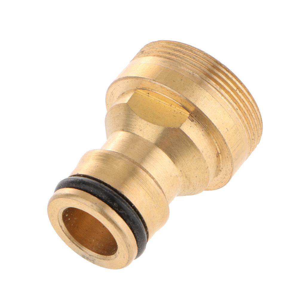 4xCar Wash Water Threaded Tap Copper Quick Connection Adapter Fitting