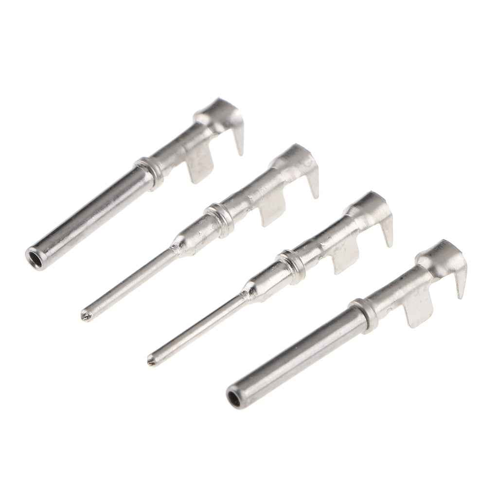 1 Set 2Pins Way Sealed Waterproof Electrical Wire Connector Plugs Terminals