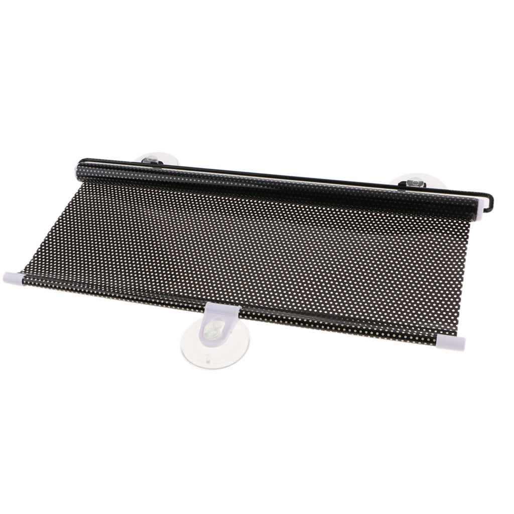 Retractable Car Window Curtain Sun Shade Side Sunshield Block Visor 40x60cm