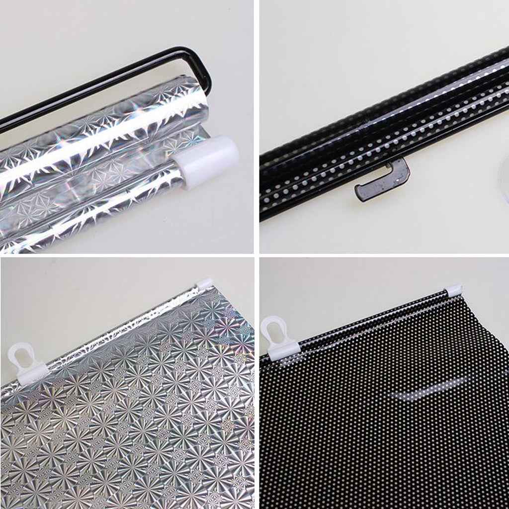 Retractable Car Window Curtain Sun Shade Side Sunshield Block Visor 40x60cm