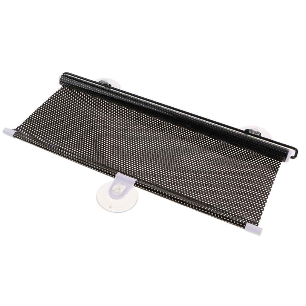 Retractable Car Window Curtain Sun Shade Side Sunshield Block Visor 40x60cm