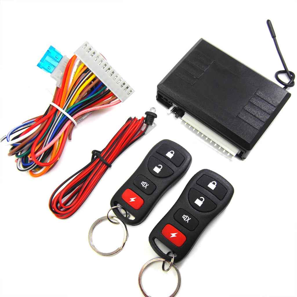 5 Piece Car Remote Central Kit Door Lock Vehicle Keyless Entry System Kits