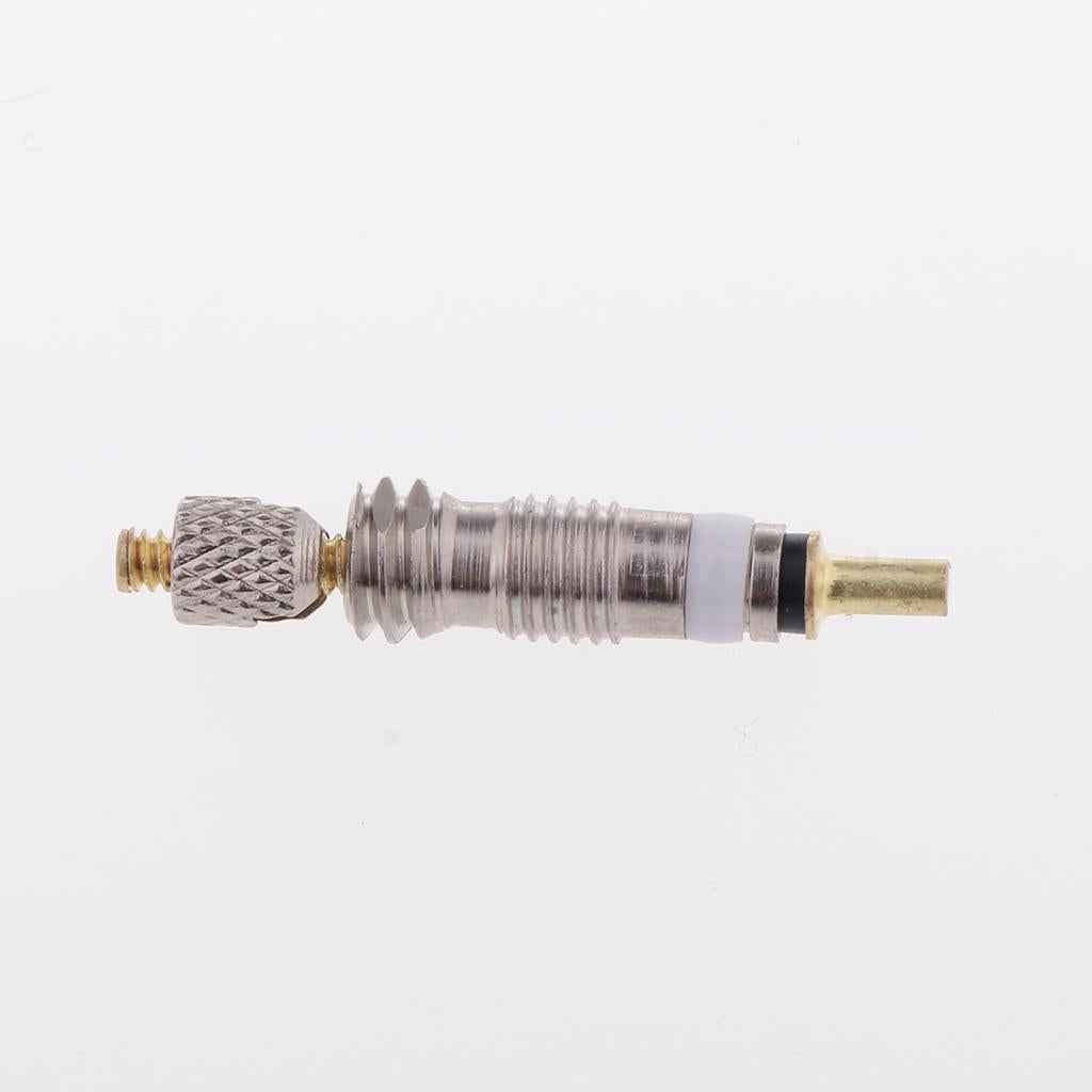 2Pcs Silver Removable Presta French Valve Core Bike Tube Part mesh