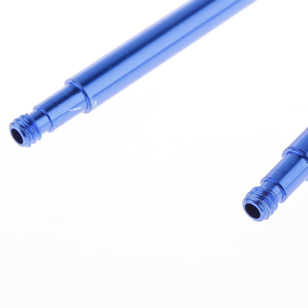 3xRoad Bike Bicycle Presta Valve Extender Extension Adapter Alloy 70mm Blue
