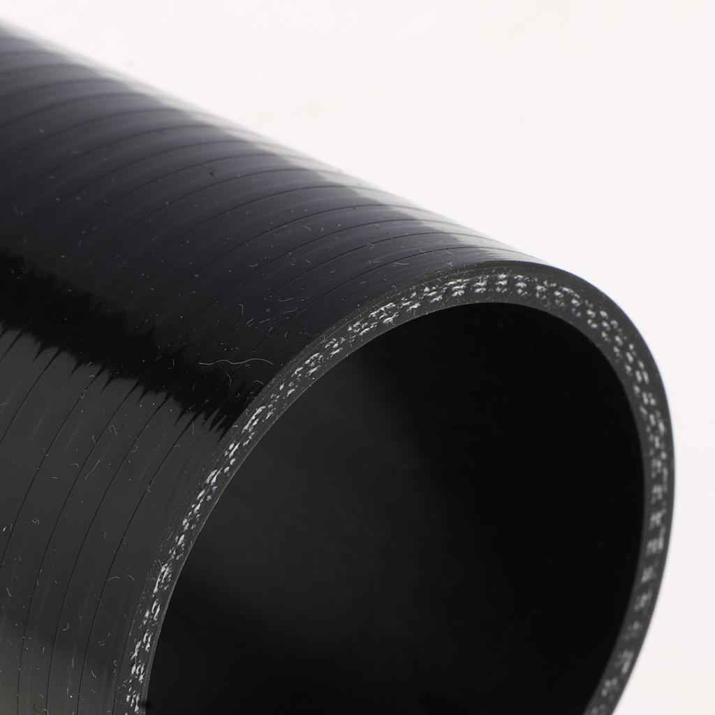 3" 76mm Straight Turbo/Intake Piping Silicone Coupler Pipe Hose CSH-63 Black
