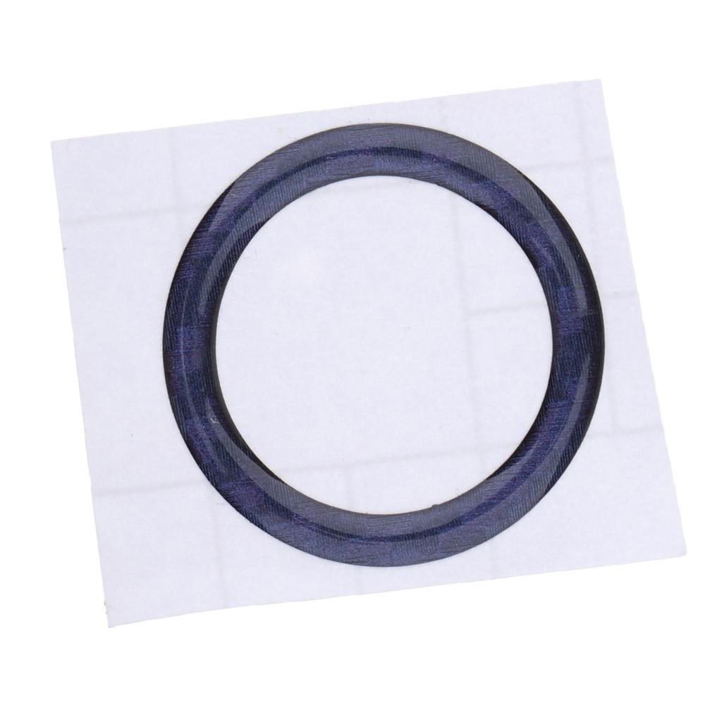 4xCar Engine Start Stop Button Ring Trim Decor For    E90 E60 E70 Dark Blue