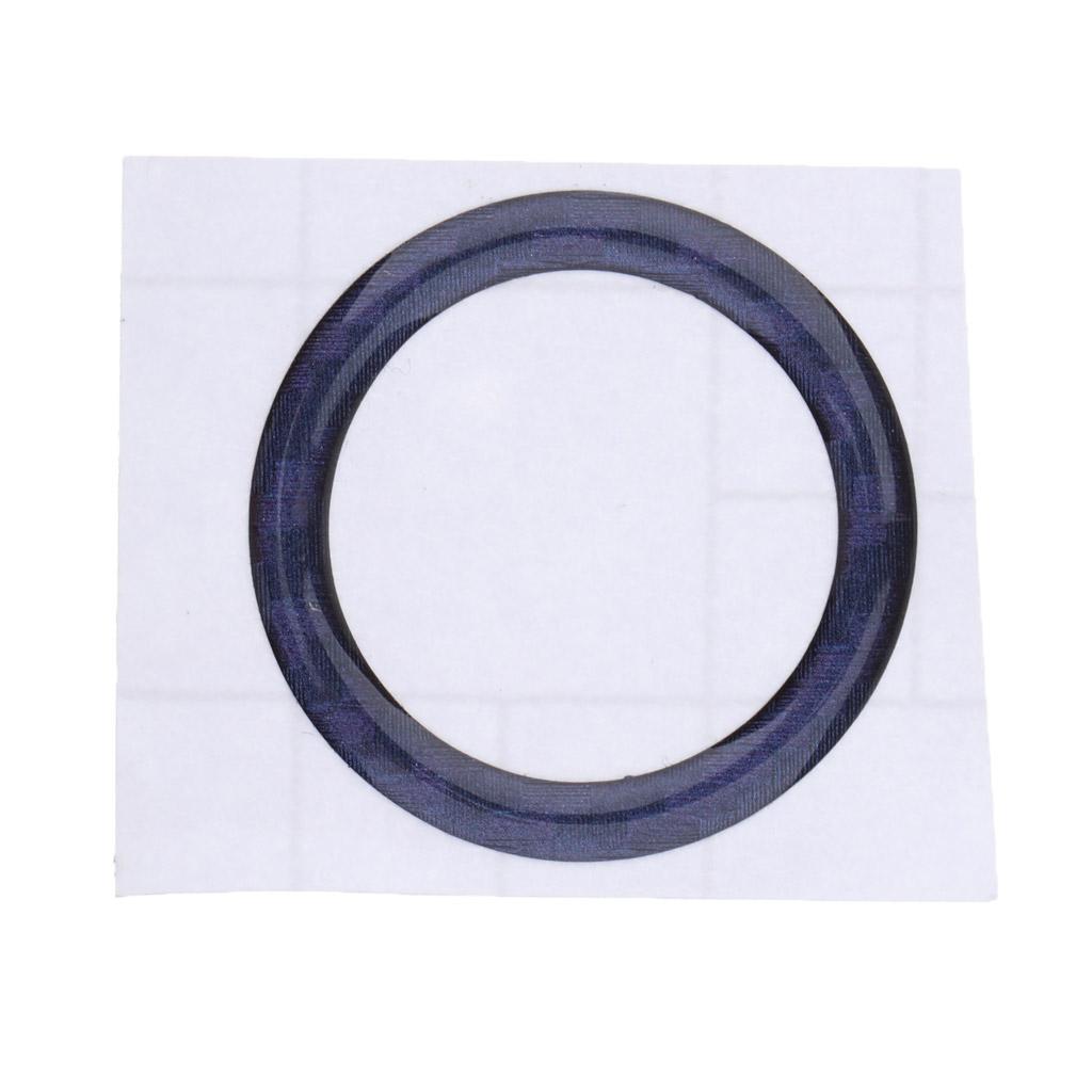 4xCar Engine Start Stop Button Ring Trim Decor For    E90 E60 E70 Dark Blue