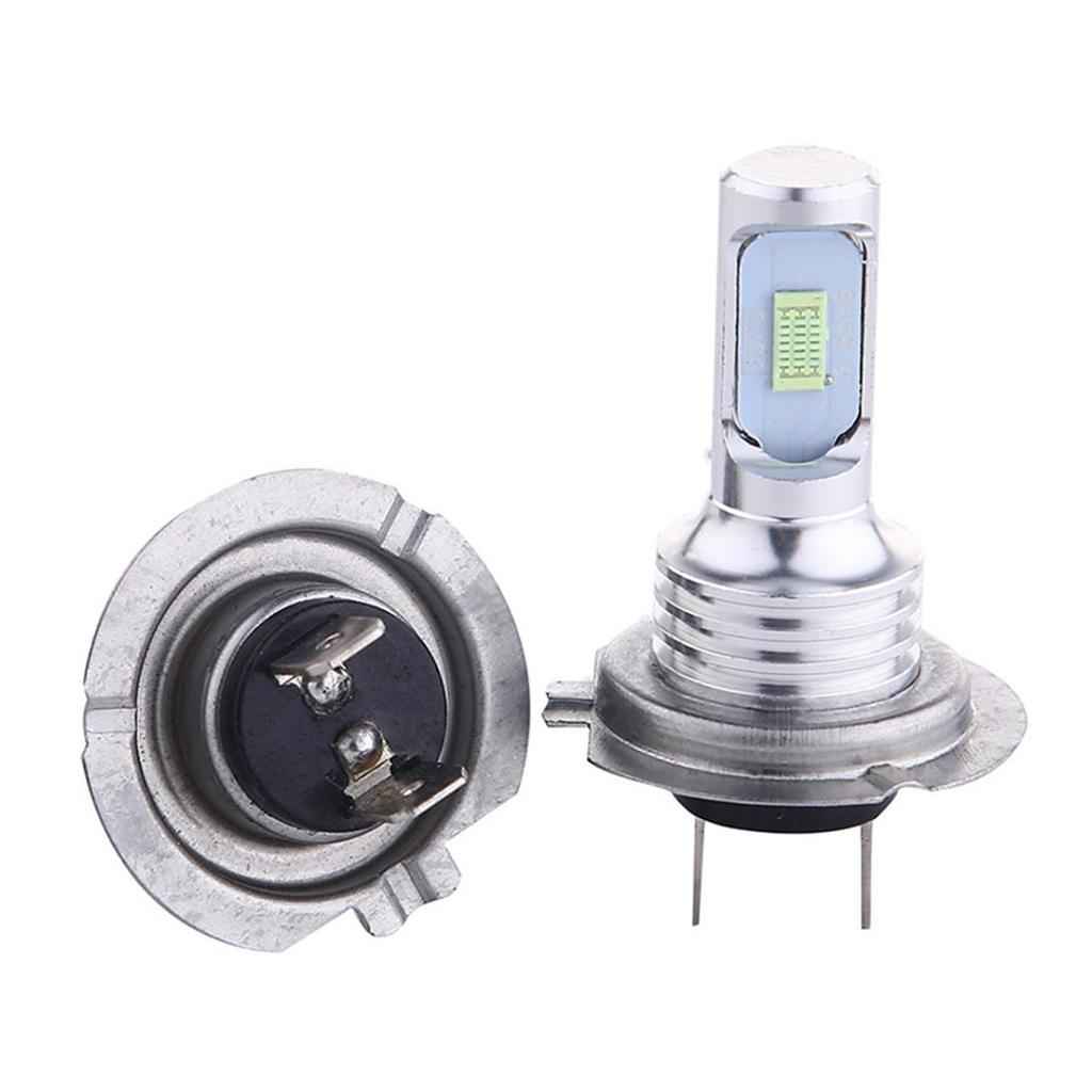 2 Pieces H7 LED Headlights Bulb Kit High/Low Beam 35W 4000LM 8000K Ice Blue