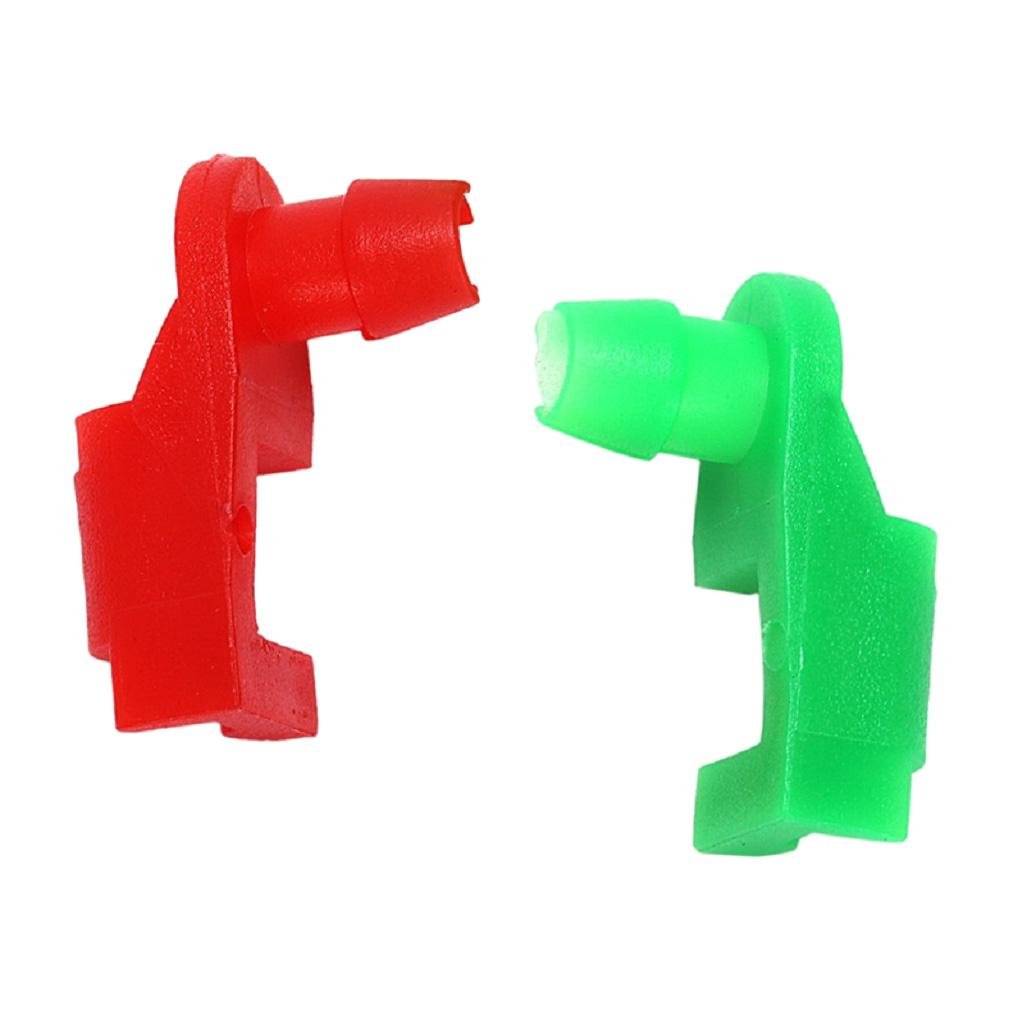 3x1999-07 fits for Chevy Silverado   Tailgate Handle Rod LH RH Clip Pair Set
