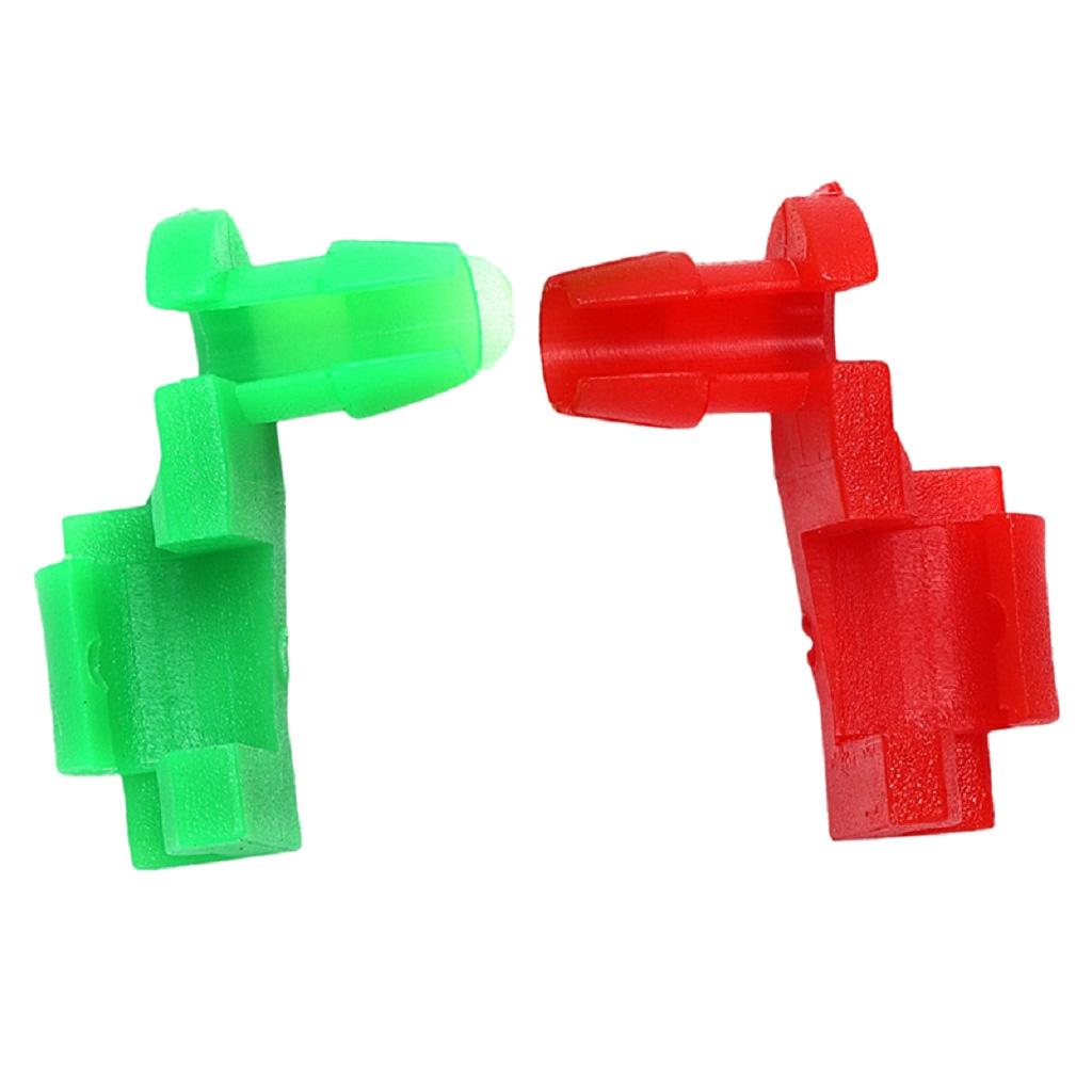 4x1999-07 fits for Chevy Silverado   Tailgate Handle Rod LH RH Clip Pair Set