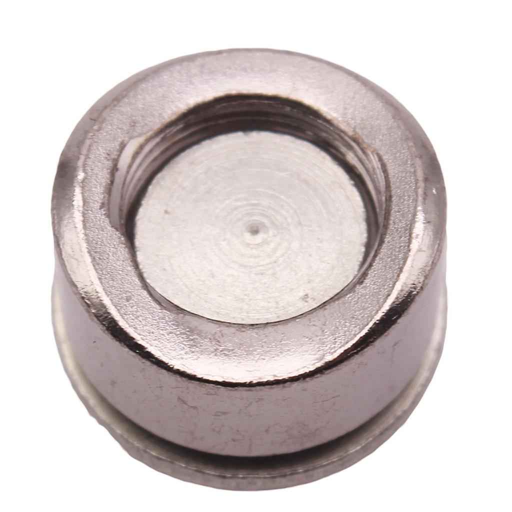 Oxygen O2 Sensor Stainless Steel Weld On Bung & Plug Nut & Cap 18 x 1.5